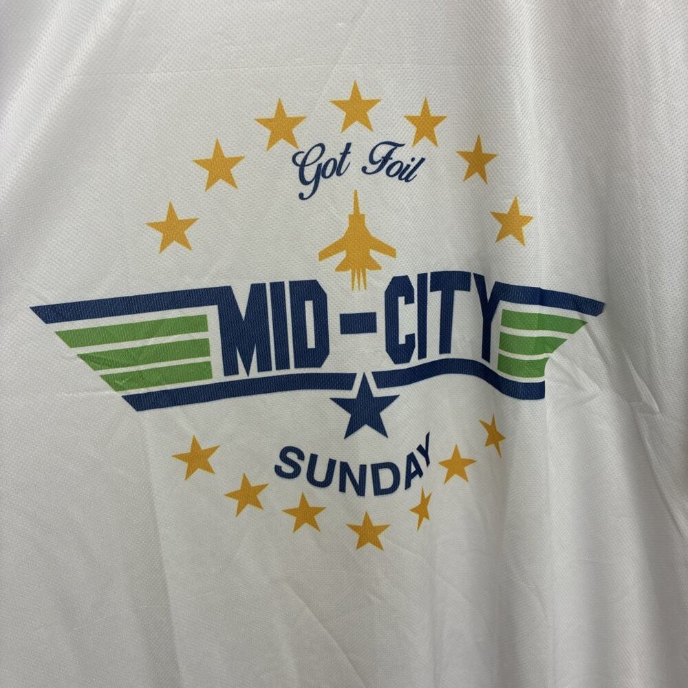 Mid-City Got Foil 5XL New Orleans Mardi Gras Throw Shirt HD5011